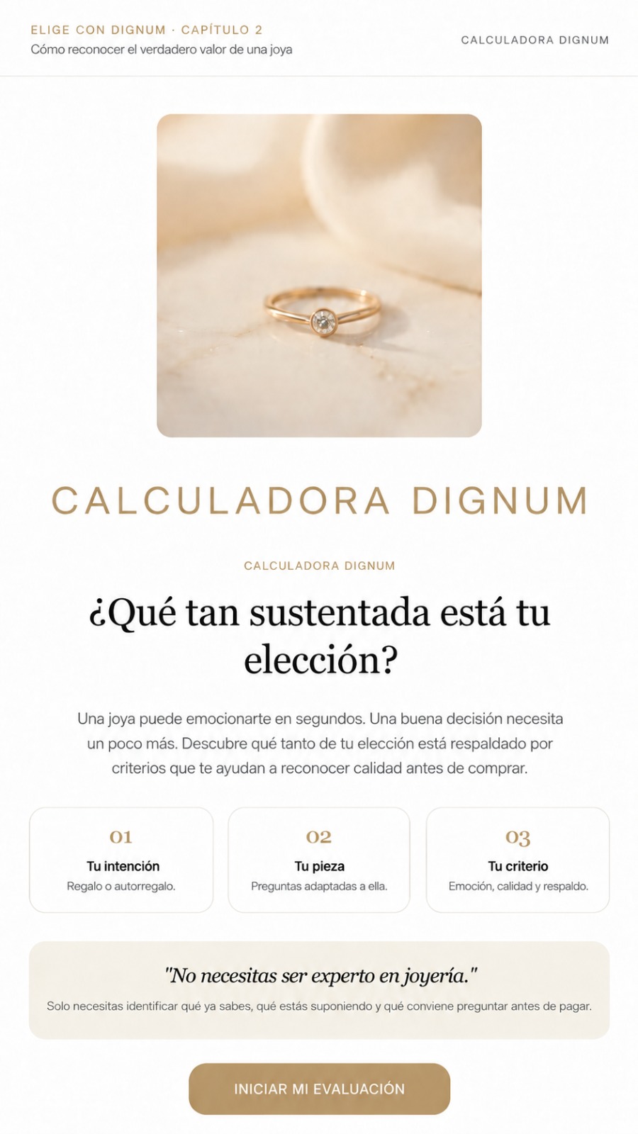 Calculadora Dignum de Dignum en pantalla de teléfono